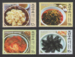 North Korea 2007 Mih. 5268/71 Gastronomy. Korean National Foods MNH ** - Corée Du Nord