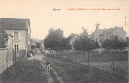 CPA 51 PORT A BINSON / RUE DU CLOS DE LA POSTE - Andere & Zonder Classificatie