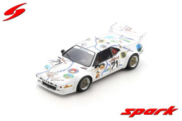 BMW M1 - 24h Le Mans 1981 #71 - C. Danner/L. Von Bayern/P. Oberndorfer - Spark - Spark