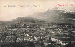 FRANCE - Chambéry - Vue Générale Et Le Nivolet (1553m) - Carte Postale Ancienne - Chambery