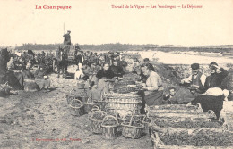 CPA 51 LA CHAMPAGNE / TRAVAIL DE LA VIGNE / LES VENDANGES / LE DEJEUNER - Autres & Non Classés