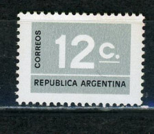 ARGENTINE : CHIFFRES - N° Yvert 1040** - Neufs