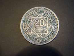 MAROC  20 FRANCS -1366 - Maroc