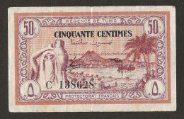 50 Centimes 1943 - Tunisia