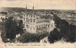 FRANCE - Vichy - L'église  Saint Louis - Vue Panoramique - LL - Carte Postale Ancienne - Vichy