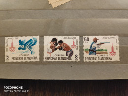 1980 Andorra	Sport Boxing Shooting (F32) - Sonstige & Ohne Zuordnung