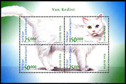 Turkey, Türkei - 1997 - Souvenir Sheet For The Cat Of Van - 1.Mini S/Sheet ** MNH - Nuovi