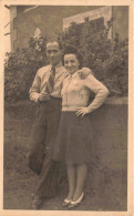 CARTE PHOTO - Portrait - Un Homme Et Son épouse - Carte Postale Ancienne - Fotografie