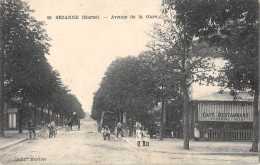 CPA 51 SEZANNE / AVENUE DE LA GARE - Sezanne