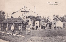 LORREZ LE BOCAGE                CAFE  DE LA GARE - Lorrez Le Bocage Preaux