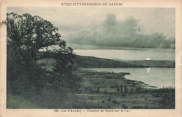 FRANCE - Lac D'Annecy - Sites Pittoresques De Savoie - Coucher De Soleil Sur Le Lac - Carte Postale Ancienne - Clichy