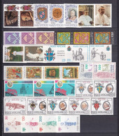 VATICAN - ANNEES COMPLETES 1978 + 1979  ** MNH - 38 VALEURS - - Full Years