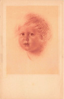 ENFANTS - Portrait D'un Enfant Au Crayon - Walter Schachinger - Carte Postale Ancienne - Kinder-Zeichnungen