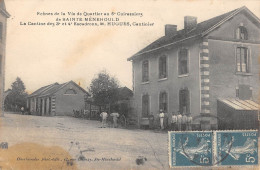 CPA 51 SCENES DE LA VIE DE QUARTIER AU 6e CUIRASSIERS DE SAINTE MENEHOULD / LA CANTINE DES 3e ET 4e ESCADRONS / M.HUGUES - Sainte-Menehould