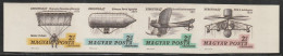 HONGRIE - NON DENTELE - Poste Aérienne N°292/5 ** (1967) "AEROFILA'67" - Unused Stamps