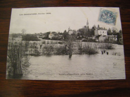 CPA - St Saint Sébastien (44) -  Inondations - Près De Nantes - Vue Générale - 1904 - SUP (HS 3) - Saint-Sébastien-sur-Loire