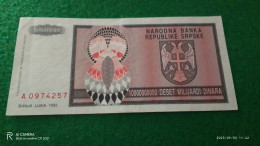 SIRBİSTAN -          1000.000.000  DİNARA - Serbie