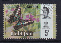 Malaya - Selangor: 1971/78   Butterflies   SG148    5c   [Litho]   Used - Selangor