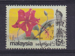 Malaya - Selangor: 1979   Flowers   SG162    15c  [with Wmk]    Used - Selangor