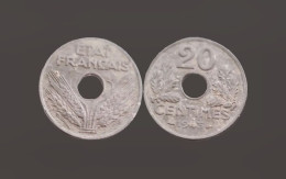 France 20 Centimes 1943 SPL - 20 Centimes