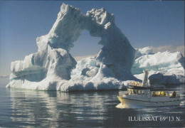 Grönland - Icefijord - Steamer - 2x Nice Stamps - Greenland