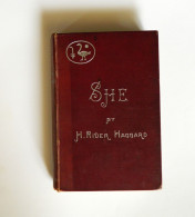 'SHE' A History Of Adventure By H. Rider Haggard 1888 Rare New Edition - 1850-1899