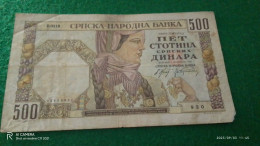 SIRBİSTAN-      500   DİNARA - Servië