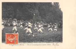 CPA 51 MONTMIRAIL / FETE DE GYMNASTIQUE DU 3 JUILLET 1910 - Montmirail