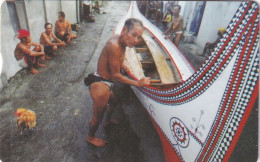 TAIWAN(chip) - Traditional Boat, Boat Construction, Chunghwa Telecard(IC03C015), Exp.date 31/12/06, Used - Barche