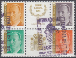 ESPAÑA 1993 Nº 3259A/3262A USADO - Used Stamps