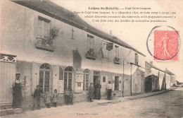 28 Loigny La Bataille Café Saint Jacques Bière Schmetz CPA - Loigny