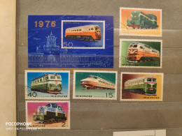 1976 Korea	Trains (F33) - Corée Du Nord