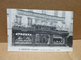 CAEN (14) Devanture De Commerce ROSETTE Grainier Graineterie Rue Saint Jean - Caen