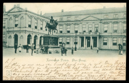 * DEN HAAG - Koninglyk Paleis - Animée - Uitg. H.M. - 1899 - Précurseur - Den Haag ('s-Gravenhage)