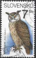 SLOVAQUIE - Hibou Grand-duc (Bubo Bubo) - Used Stamps