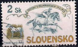 SLOVAQUIE - 180 Ans De Courses De Chevaux à Mojmirovce - Oblitérés