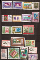 (ANG387) The Used Of - STAMPS ON STAMPS (3 Scans) - Viñetas De Franqueo [ATM]