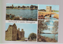 Around Castle Douglas, Scotland  - Multiview -   Unused Postcard   - UK13 - Kirkcudbrightshire