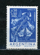 ARGENTINE : FLORE "TEMEX '61" - N° Yvert 629** - Neufs
