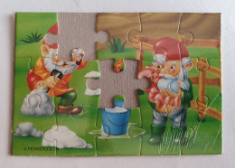 KINDER PUZZLE NAINS 92 4 INCOMPLET Sans BPZ - Puzzles