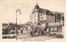 Trouville * Les Planches , La Cancanière * L'hôtel De Paris Et Le Trouville Palace - Trouville