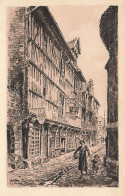 Honfleur * Cpa Illustrateur * Musée Du Vieux * La Vieille Maison Et Rue - Honfleur