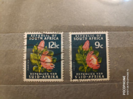 RSA  Flowers  (F33) - Used Stamps