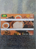 BRUNEI LANDIS ET GYR LOCAL FOOD JTB 20$ UT N° 451C.... - Brunei