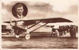 MILITARIA - LINDBERGH - Aviateur - Carte Postale Ancienne - Characters