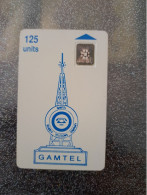 GAMBIE ANTENNE RELAIS GAMTEL 125U SC4 AVEC ENTOURAGE N° 19904 IMPACTS - Gambia