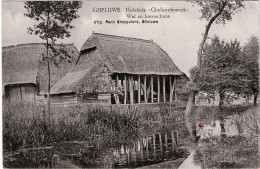 GHELUWE - Hofstede - « Gheluwebroeck»wal En Hooischure. (Feldpost) - Wervik