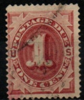 ETATS-UNIS D'AMERIQUE 1887-9 O - Postage Due