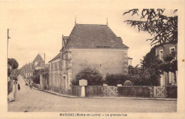 FRANCE - 49 - Marigne - La Grande Rue - Carte Postale Ancienne - Sonstige & Ohne Zuordnung