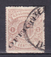 1875 LUXEMBOURG-LUSSEMBURGO - OFFICIEL - MICHEL 1 I - USED - Service